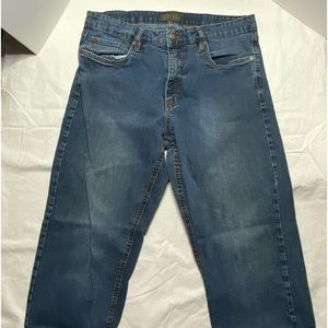 Urban Star Jeans Mens 36x30Blue Denim Classic Fit Straight